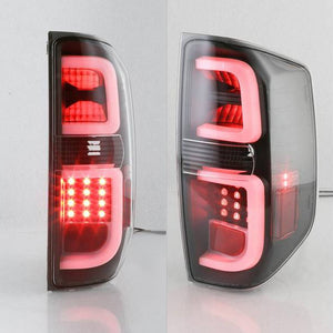 336.15 Spyder LED Tail Lights Toyota Tundra (14-19) w/ Light Bar - Black / Smoke / Red - Redline360