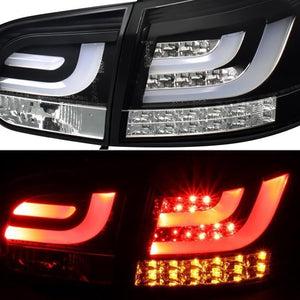 368.26 Spyder LED Tail Lights VW Golf / GTI (2010-2013) Black - Redline360