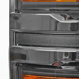 180.00 Spec-D OEM Replacement Headlights Chevy Silverado 1500 (14-15) Matte Black or Chrome Housing - Redline360