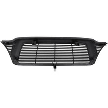 Load image into Gallery viewer, Spec-D Grill Toyota Tacoma (2005-2011) Black Mesh / Horizontal / Rivet Style - Glossy Black / Horizontal Billet Alternate Image