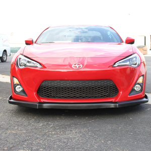 111.20 Spec-D Front Bumper Lip Scion FR-S / Toyota GT86 (13-16) Black - Redline360