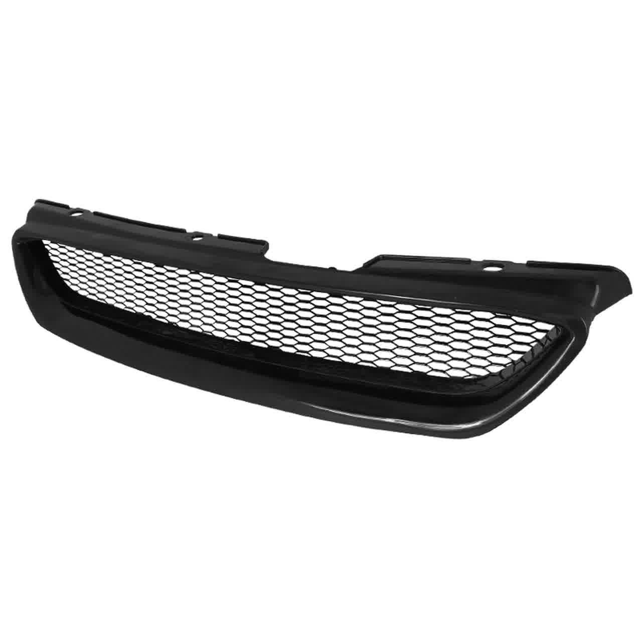 voering Walter Cunningham composiet Spec-D Grill Honda Accord Coupe (1998-2002) [TR Style] Black ABS Mesh –  Redline360