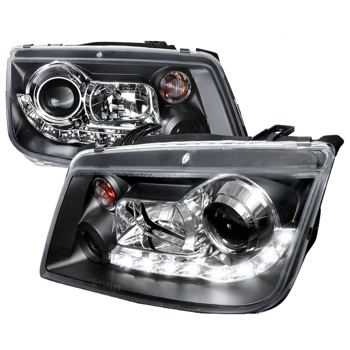 Spec-D Projector Headlights VW Jetta MK4 (99-04) w/ Audi R8 Style LED ...