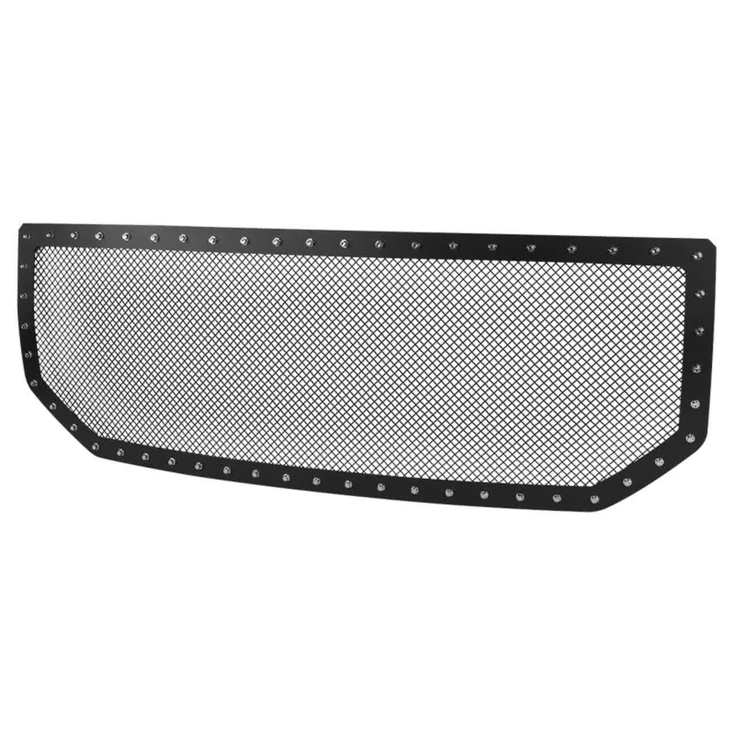 Spec-D Grill Insert GMC Sierra 1500 (2016-2018) Rivet Style Black