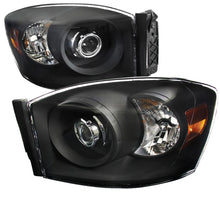 Load image into Gallery viewer, 189.95 Spec-D Projector Headlights Dodge Ram 1500 (06-08) 2500/3500 (06-09) Halo Black or Chrome - Redline360 Alternate Image