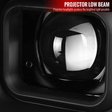 Load image into Gallery viewer, 284.99 Spec-D Projector Headlights Ford F250/F350/F450 (08-09-10) LED C-Bar - Black / Smoke / Chrome - Redline360 Alternate Image