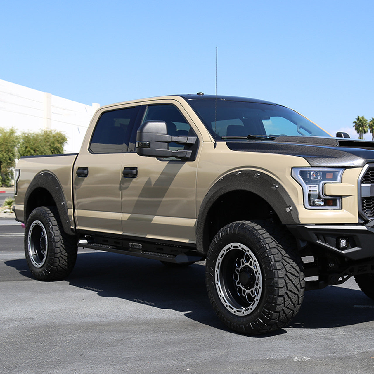 Spec-D Fender Flares Ford F150 (2015-2017) Rivet Style Styleside 67.0