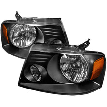 Load image into Gallery viewer, 115.00 Spec-D OEM Replacement Headlights Ford F150 (04-08) Optional LED Bar - Black or Chrome - Redline360 Alternate Image