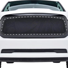 Load image into Gallery viewer, 155.00 Spec-D Grill Insert Dodge Ram 1500 (2013-2018) Rivet Style Black Stainless Steel - Redline360 Alternate Image