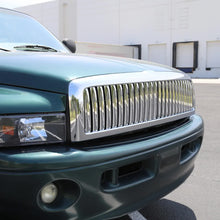 Load image into Gallery viewer, Spec-D Grill Dodge Ram (1994-2002) [Vertical Grille] Chrome or Glossy Black - Chrome Alternate Image