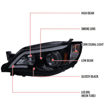 Load image into Gallery viewer, 339.95 Spec-D Projector Headlights Subaru WRX (08-14) Outback (08-11) w/ LED DRL - Black or Chrome - Redline360 Alternate Image