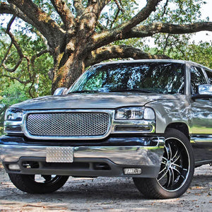 54.00 Spec-D OEM Fog Lights GMC Sierra (99-02) Yukon / Yukon XL (00-06) Chrome Housing - Clear or Smoke Lens - Redline360