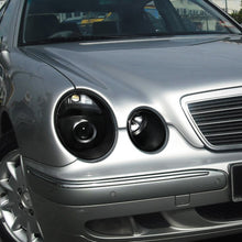 Load image into Gallery viewer, 180.00 Spec-D Projector Headlights Mercedes E320 E430 W210 E-Class (00-02) Black / Chrome - Redline360 Alternate Image