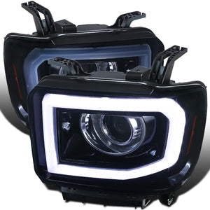 329.95 Spec-D Projector Headlights GMC Sierra 1500 (14-15) 2500/3500 (15-17) LED DRL - Black or Chrome - Redline360