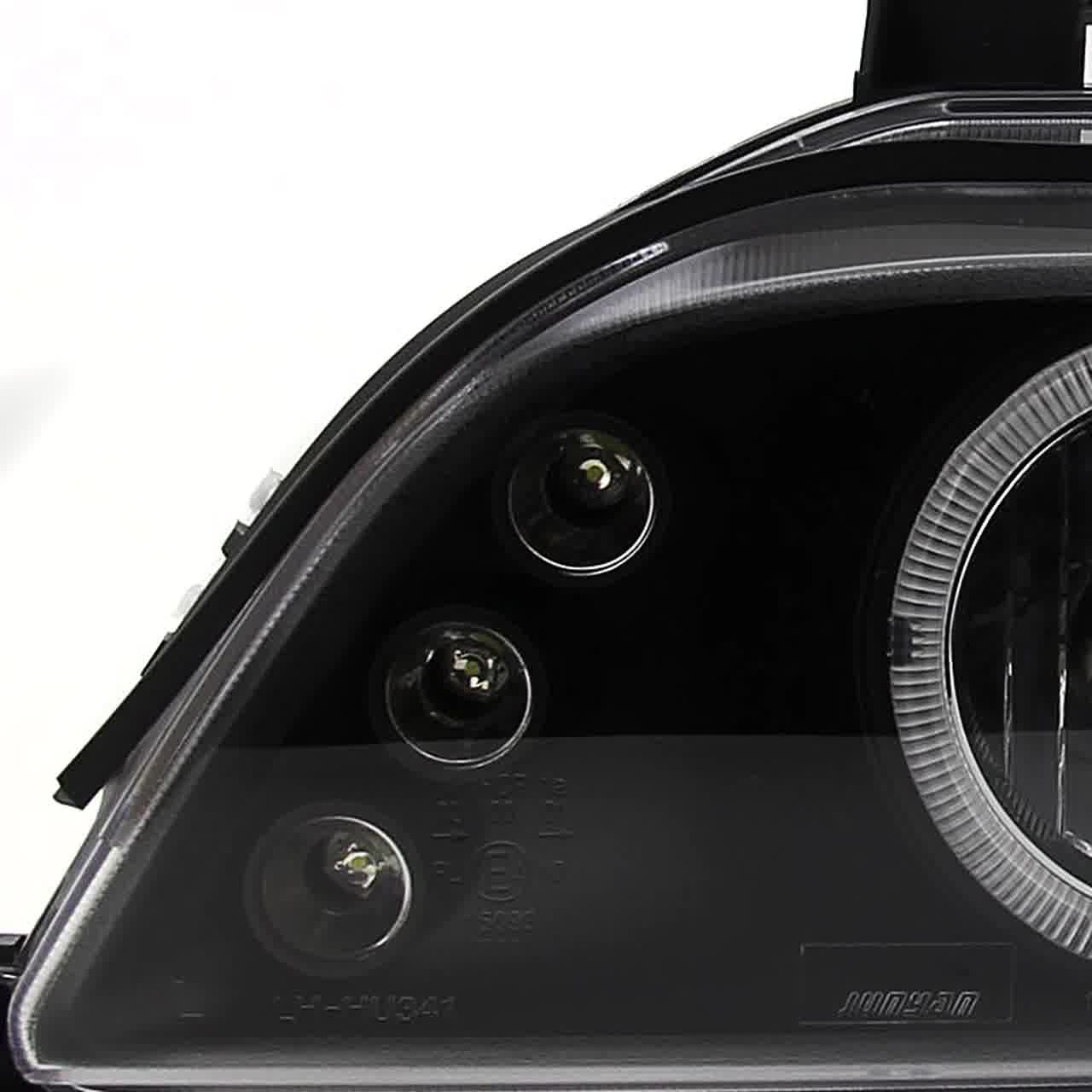 thumbnail image 2 of Pair Clear Fog Lights For BMW E39 525i 530i 540i (2001-2003) – Halogen With H8 Bulbs 2 of 5