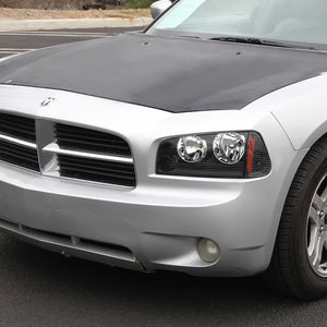 134.00 Spec-D OEM Replacement Headlights Dodge Charger (2006-2010) w/ or w/o Corner Lights - Redline360