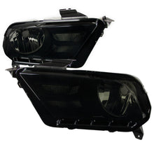 Load image into Gallery viewer, 124.00 Spec-D OEM Replacement Headlights Ford Mustang (10-14) Black Housing / Smoke Lens - Redline360 Alternate Image