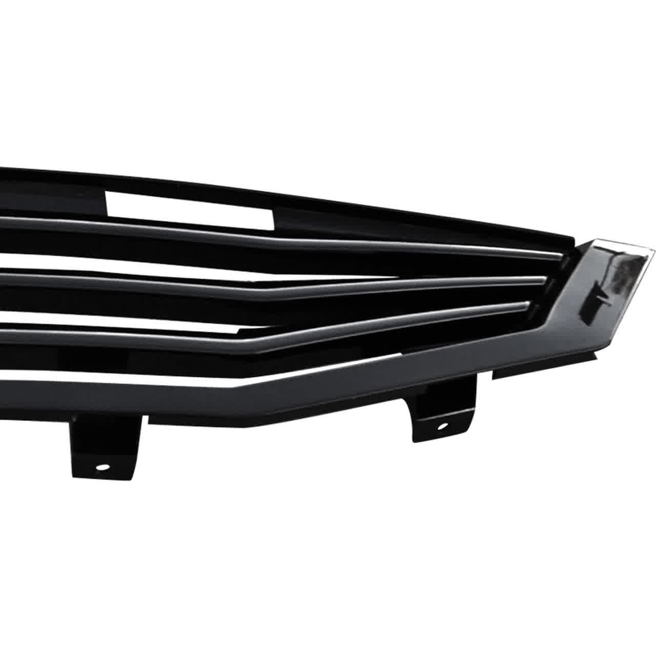 Spec-D Grill Honda Accord Coupe (2008-2010) [Mugen Style] Black ABS ...