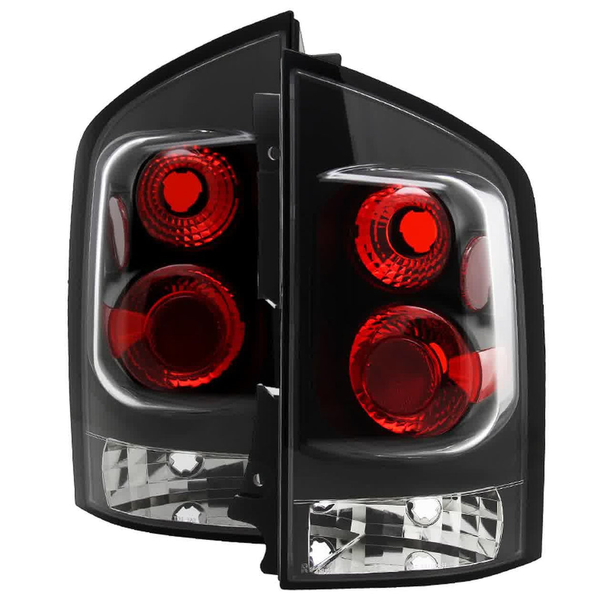 SpecD Tail Lights Nissan Armada (20052015) [Altezza Style] Black or