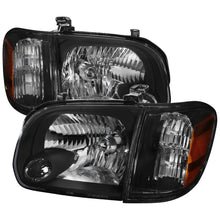 Load image into Gallery viewer, 163.00 Spec-D OEM Replacement Headlights Toyota Tundra (05-06) Sequoia (05-07) Matte Black Housing/Clear Lens - Redline360 Alternate Image