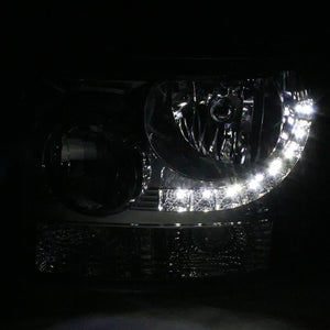 195.00 Spec-D Crystal Headlights Chevy Tahoe/Suburban (00-06) [w/ Bumper Lights] w/ or w/o LED Light Strip - Redline360