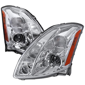 213.00 Spec-D Projector Headlights Nissan Maxima (04-05-06) Black or Chrome Housing - Redline360