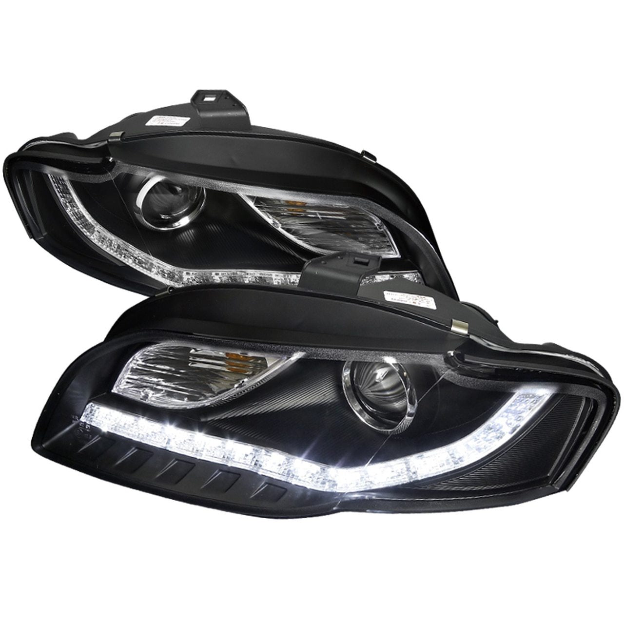 auteur Schaduw koppeling Spec-D Projector Headlights Audi A4 B7 (06-07-08) w/ R8 Style LED Stri –  Redline360