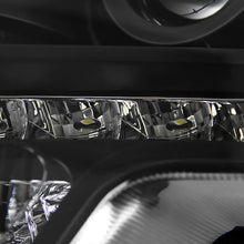 Load image into Gallery viewer, Spec-D Projector Headlights Ford F150 (2009-2014) w/ or w/o LED Light Strip - Black/Smoke Lens / w/ LED Light Strip Alternate Image