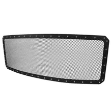 Load image into Gallery viewer, 161.00 Spec-D Grill Insert Ford F250 F350 F450 F550 Super Duty (11-16) Rivet Style Black Stainless Steel - Redline360 Alternate Image