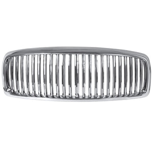 106.00 Spec-D Grill Dodge Ram (2002-2005) [Vertical or Billet Style] Glossy Black or Chrome - Redline360