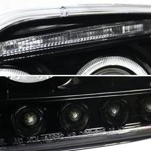 Load image into Gallery viewer, 144.95 Spec-D Projector Headlights Ford F150 (97-03) Expedition (97-02) Halo w/ LED Accents - Black or Chrome - Redline360 Alternate Image