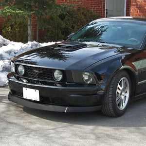 117.50 Spec-D Front Bumper Lip Ford Mustang V8 (2005-2009) Black - Redline360