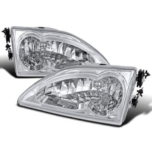 Load image into Gallery viewer, 83.00 Spec-D OEM Replacement Headlights Ford Mustang (94-98) Chrome or Matte Black Housing - Redline360 Alternate Image