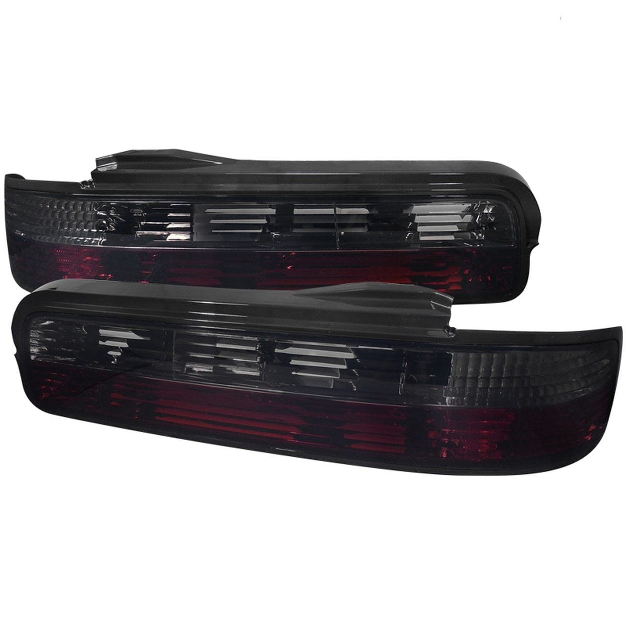 Spec-D Tail Lights Nissan 240SX S13 Coupe (89-94) JDM Kouki Style or Red LED