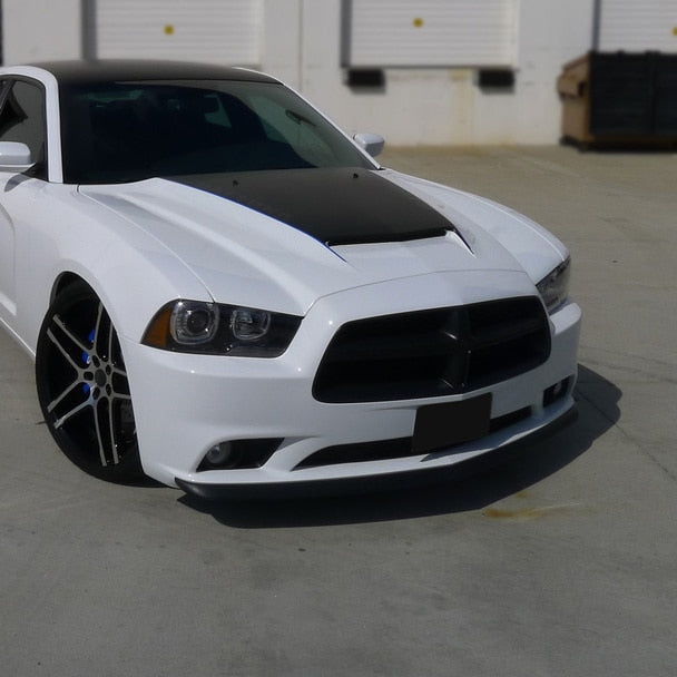 Spec-D Lower Front Bumper Lip Dodge Charger RT / SXT (2011-2014) Black ...