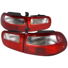 Load image into Gallery viewer, 108.00 Spec-D Tail Lights Honda Civic EG (92-95) Coupe/Sedan/Hatch - Black or Chrome - Redline360 Alternate Image