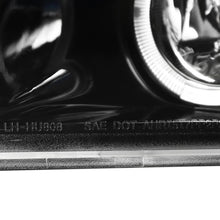 Load image into Gallery viewer, Spec-D Projector Headlights Dodge Ram (09-19) [w/ Amber Reflectors] Matte Black or Chrome Housing - Black Alternate Image