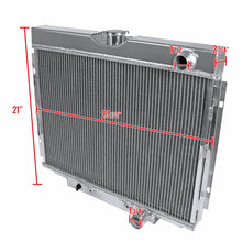 Load image into Gallery viewer, 159.95 Spec-D Aluminum Radiator Ford Fairlane / Ranchero V8 (1969) 3 Row - Right Side 24&quot; - Redline360 Alternate Image