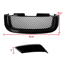 Load image into Gallery viewer, 101.00 Spec-D Grill GMC Envoy (2002-2007) Glossy Black ABS Mesh - Redline360 Alternate Image