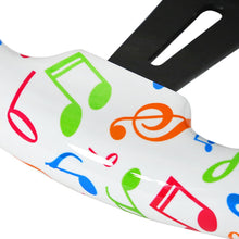 Load image into Gallery viewer, 69.95 Spec-D Steering Wheel (350mm 3-Spoke Musical Notes) 2" Deep Dish - Wood - Redline360 Alternate Image