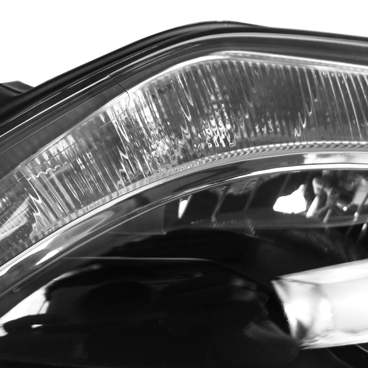 SpecD Projector Headlights Ford Focus (1214) w/ LED Light Strip Ma