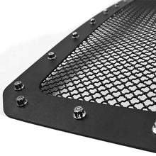 Load image into Gallery viewer, 161.00 Spec-D Grill Insert Ford F250 F350 F450 F550 Super Duty (11-16) Rivet Style Black Stainless Steel - Redline360 Alternate Image