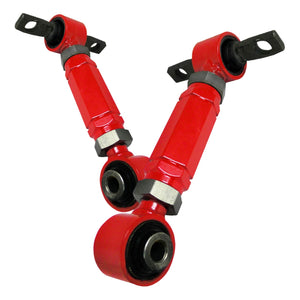 59.95 Spec-D Camber Kit Honda Civic EF/EG/EK (1988-2000) Rear Adjustable Arms - Red - Redline360