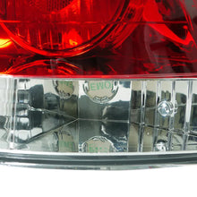 Load image into Gallery viewer, 110.00 Spec-D Tail Lights Honda Del Sol (1993-1997) Chrome w/ Red Clear Lens - Redline360 Alternate Image