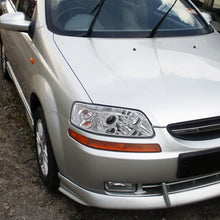 Load image into Gallery viewer, 189.95 Spec-D Projector Headlights Chevy Aveo (04-08) w/ Dual Halo LED - Black / Chrome - Redline360 Alternate Image