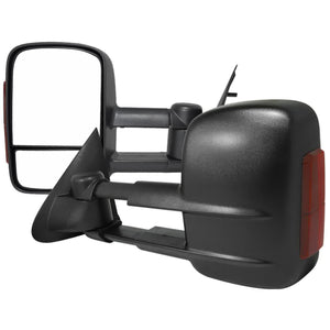 165.00 Spec-D Towing Mirrors Ford F150 (97-04) Regular/Super Cab - Powered & Manual Extendable w/ LED Turn Signal Lights - Redline360