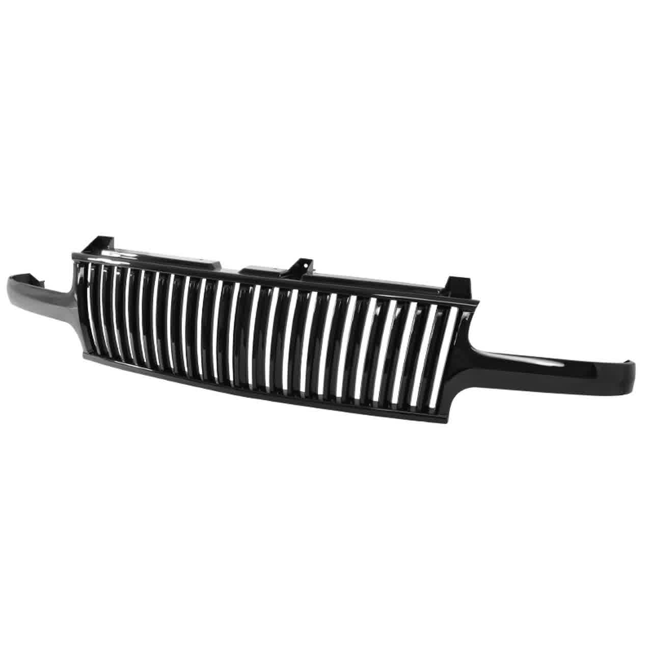 Chrome Front Grille For Chevy Silverado 1500 (1999-2002) & Tahoe/Suburban (2000-2006)
