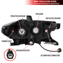 Load image into Gallery viewer, Spec-D Projector Headlights Toyota Tacoma 3rd Gen (2016-2023) Black or Chrome w/ LED - Black / w/ OEM LED Alternate Image