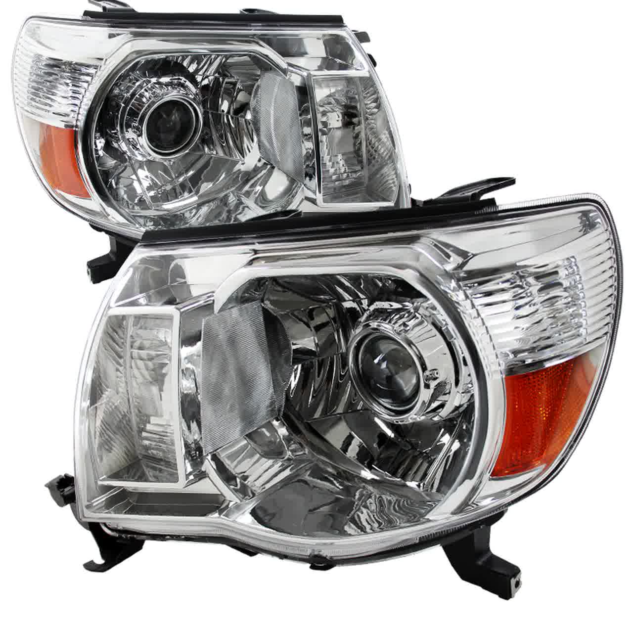 Spec-D Projector Headlights Toyota Tacoma (2005-2011) Black or Chrome –  Redline360