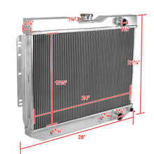 Load image into Gallery viewer, Spec-D Radiator Chevy El Camino / Cabellero (59-60) &amp; (64-65) Dual Row Aluminum Core - Default Title Alternate Image